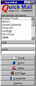 powstaje program Quick Mail dostępny do pobrania online za darmo